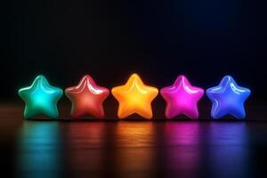 An interactive fivestar rating slider significantly enhances customer feedback, allowing users to easily showcase their excellent ratings and share their exceptional experiences in a meaningful way photo