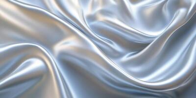 Explore the allure of this modern abstract design with a silver satin texture and striking metallic finish, ideal for creating luxurious backgrounds that enhance viewer engagement photo