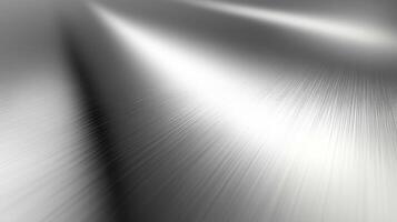 This metallic silver texture features a brushed surface with reflective highlights, ideal for industrial use and contemporary design, combining elegance with longlasting durability photo