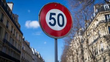 To reduce congestion and improve road safety, Paris has enacted a law enforcing a maximum speed limit of 50 kmh on the Beltway, benefiting all road users drivers, cyclists, and pedestrians photo