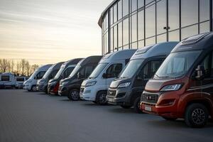 Discover our diverse lineup of new motorhomes at our dealership, ideal for your next adventure. Enjoy quality, style, and comfort for unforgettable journeys through beautiful destinations photo