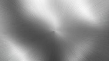 This sleek, beautifully designed metallic silver textured background features a brushed plate along with reflective surfaces, making it an ideal choice for various industrial and design applications photo