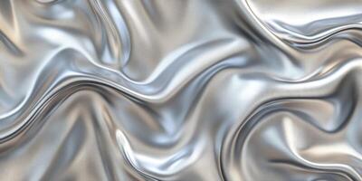 This piece features a metallic texture that enhances a captivating futuristic abstract design, perfect for conveying elegance and modernity across various artistic applications and mediums photo