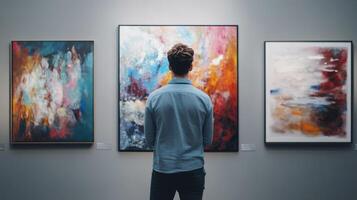Explore and discover an engaging, interactive online gallery that showcases a stunning array of vibrant artworks, detailed artist profiles, and offers seamless booking options for various events photo