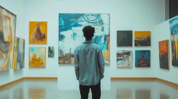 Explore contemporary art in a modern digital space for art lovers. Enjoy vibrant artworks, detailed artist profiles, and a userfriendly booking system for a seamless, memorable experience photo