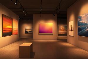 Explore a vibrant modern art gallery with diverse contemporary artwork, extensive collections, and artist profiles for an enriching experience. Enjoy seamless booking for convenience photo