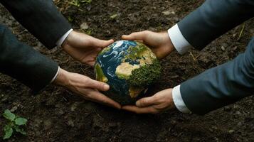 This document outlines international agreements and legislative actions aimed at addressing climate change and highlights the importance of collective responsibility for preserving our environment photo
