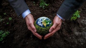 Engaging in a detailed examination of government meetings, international agreements, and various legislative initiatives aimed at effectively combating climate change and its adverse effects photo