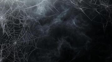 This captivating abstract art displays intricate cobweb lines on a rich, textured grunge background, perfect for evoking a mysterious or eerie atmosphere in various visual projects photo