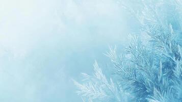 In a serene winter landscape, the frosty textures and delicate snowflakes beautifully intertwine, inspiring both creativity and artistic expression while inviting exploration and a sense of wonder photo
