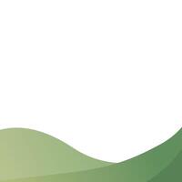 wave angle to edit light and dark green frames vector