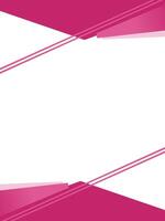 the top and bottom abstract frames are dark pink vector