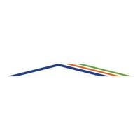 roof guard icon logo design template vector