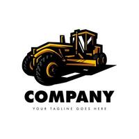 Grader Logo design vector