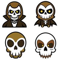 Halloween event item illustration on a white background vector