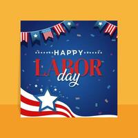 Labor Day Design vector