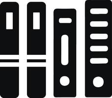 New bookmark icon silhoutte style with white background vector