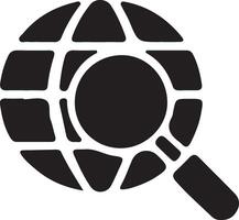 Search web icon vector