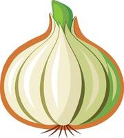 garlic icon illustration vector