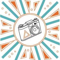 Bright design with Clean Lines and Shapes. vector