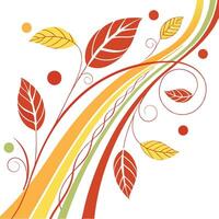 Energetic Waves A Modern Abstract Pattern in Vibrant Hues. vector