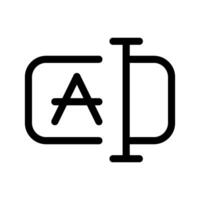 Rename Icon Symbol Design Illustration vector