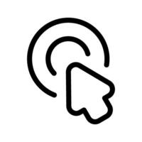 Click Icon Symbol Design Illustration vector