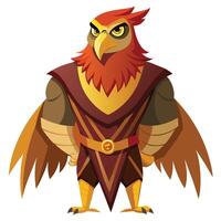 Realistic Hawk Illustration Detailed Bird of Prey Art High Quality Flying and Perched Hawk Graphics vector