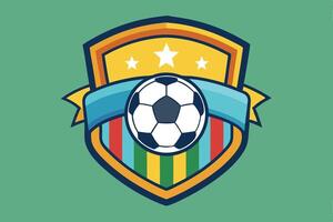 Soccer or football team logo vector