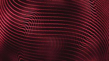 A red and black background with a wavy pattern video