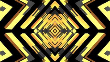 Abstract geometric pattern with yellow and black stripes video