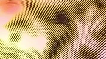uma fechar acima do uma colorida padronizar em uma Preto fundo video