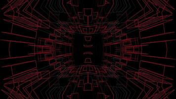 uma Preto e vermelho abstrato fundo com linhas video