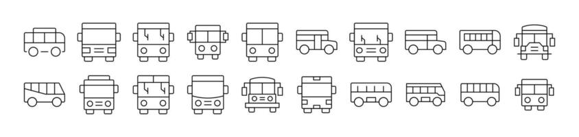 Outline Image Collection. Editable Stroke. Perfect for Infographics, Articles, Books, Flyers, Banners vector