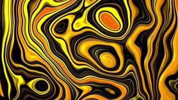 3D Abstract Animation Stylish Smooth Wavy Wall. Multicolor Fluid Pattern Concept. Colorful Wavy Reflection Surface Macro. Trendy Colored Fluid Abstraction Flow. Beautiful Gradient Texture video