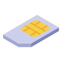 Mobile phone sim card enabling global communication access vector