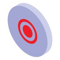 Marketing target showing audience segmentation and strategic targeting vector