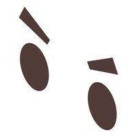 Suspicious emoticon looking sideways with squinting eyes vector