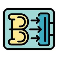 Bitcoin mining farm generating cryptocurrency using computer processing power vector