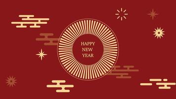Chinese new year , imlek background with ornament traditional of asia for template design for banner, poster ,wallpaper , background vector