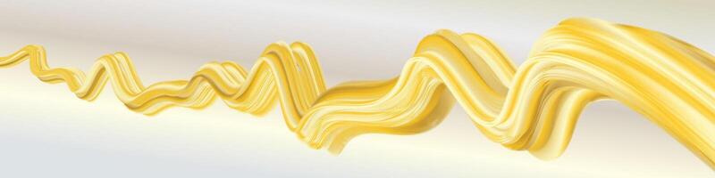 wavy gold fluid abstract design banner background, luxury gold vector