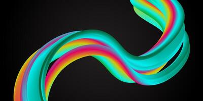 background design liquid abstract wavy colorful gradient vector