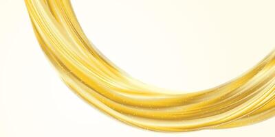 wavy gold fluid abstract design background, luxury gold vector