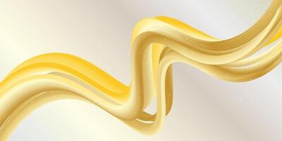 wavy gold fluid abstract design background, luxury gold vector