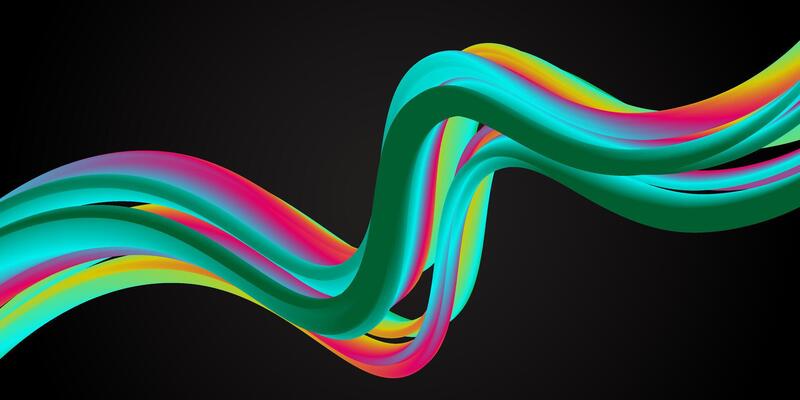 background design liquid abstract wavy colorful gradient