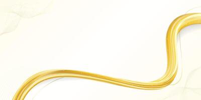 wavy gold fluid abstract design background, luxury gold vector