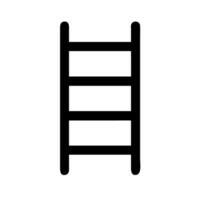 Ladder icon for home improvement and DIY projects vector