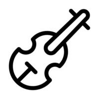 Icon of a violin representing music and classical instrument. vector
