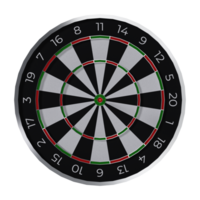 Dart on Target - Medium View at 90 Degrees png