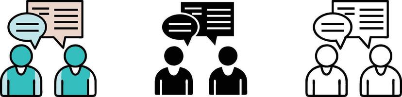 Communication Styles Visual, Verbal, and Textual vector